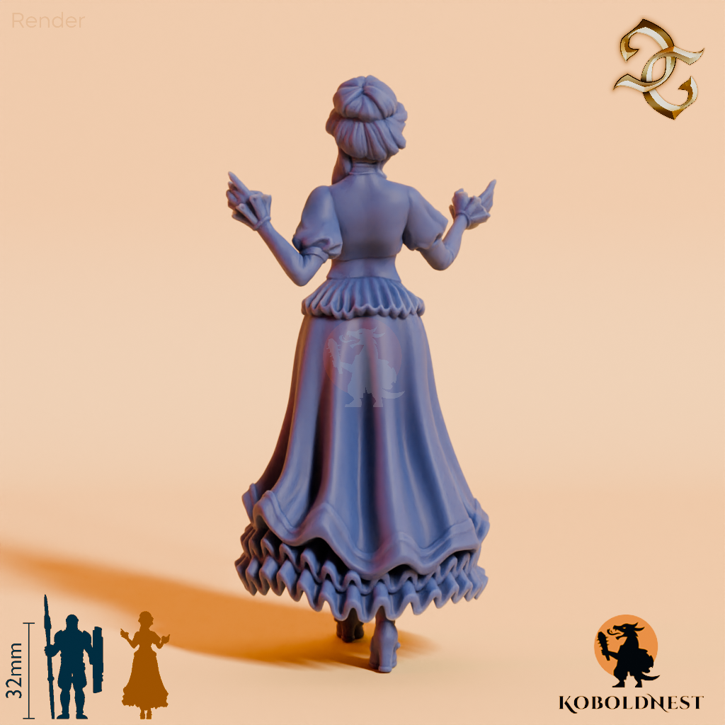 Felicity Vesperthorne, Tanzende Adelige