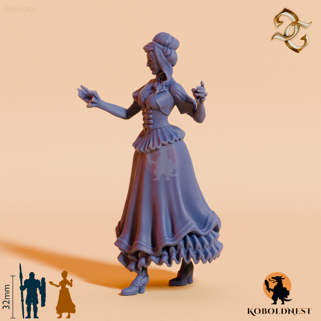 Felicity Vesperthorne, Tanzende Adelige