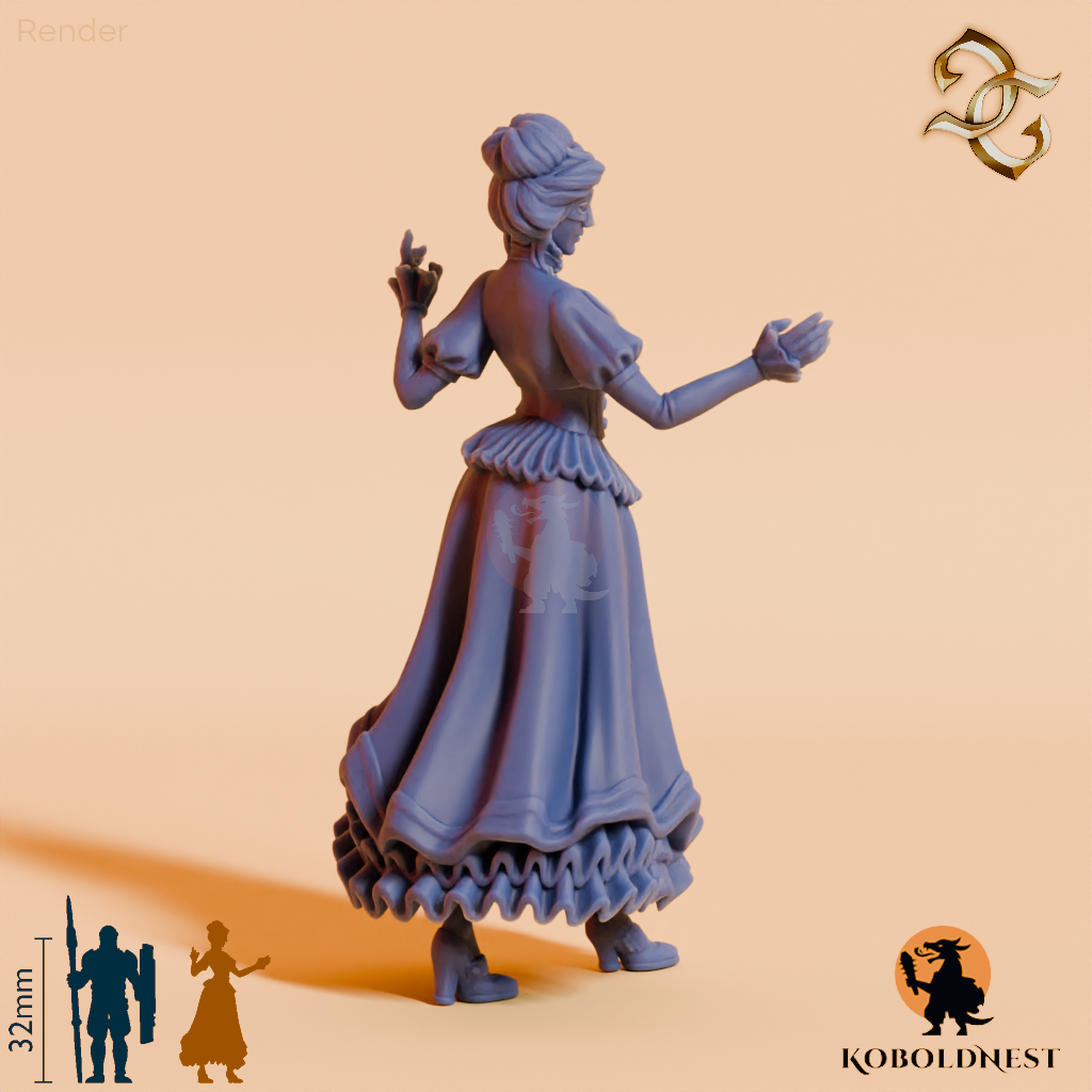 Felicity Vesperthorne, Tanzende Adelige