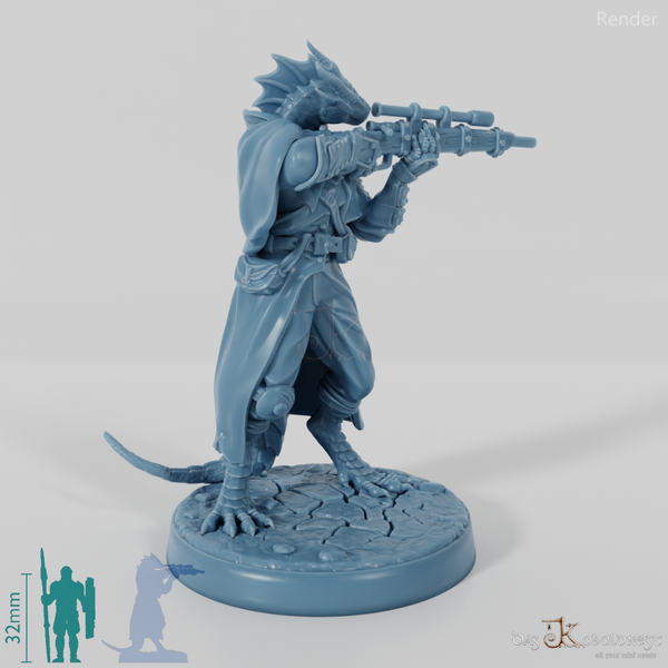 Dragonborn-Gewehrschützin 02