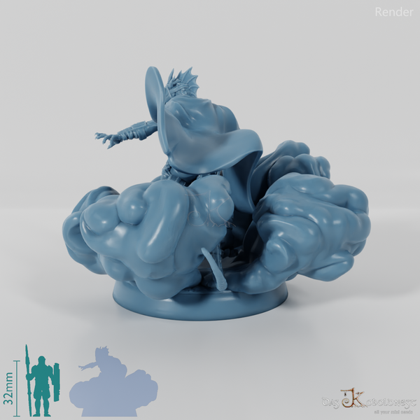 Konala Drax, Dragonborn smoke mage