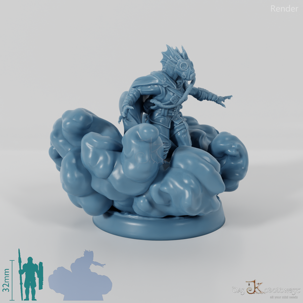 Konala Drax, Dragonborn smoke mage