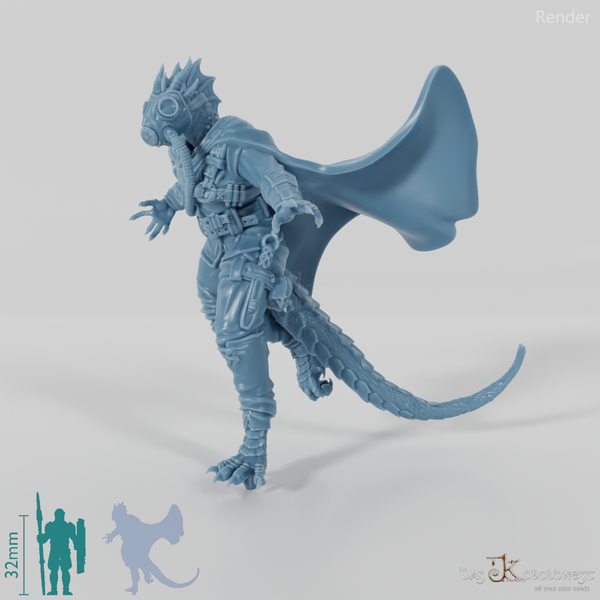 Konala Drax, Dragonborn smoke mage