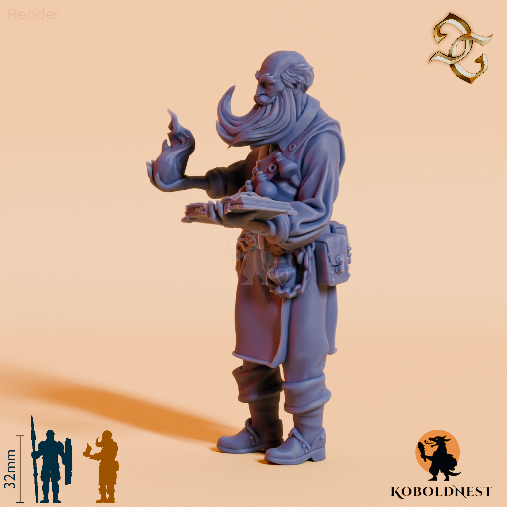 Firen Bookweaver, Fähiger Alchemist