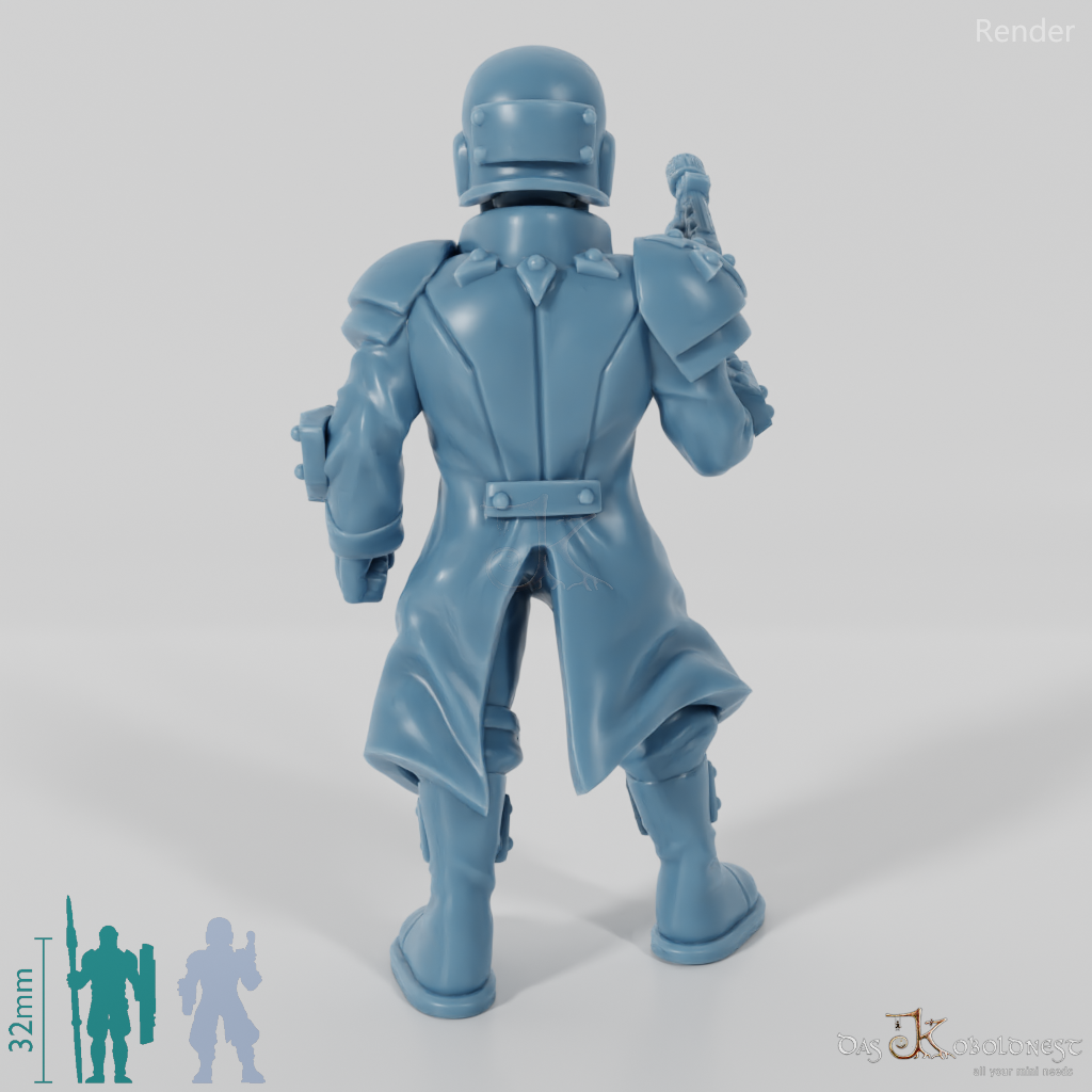 Space Soldiers - Infanterie mit Flammenwerfer