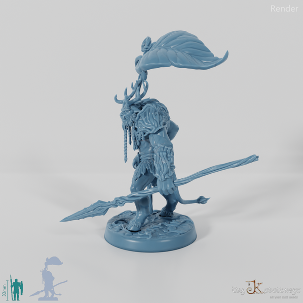 Waldvolk-Bannerträger 02