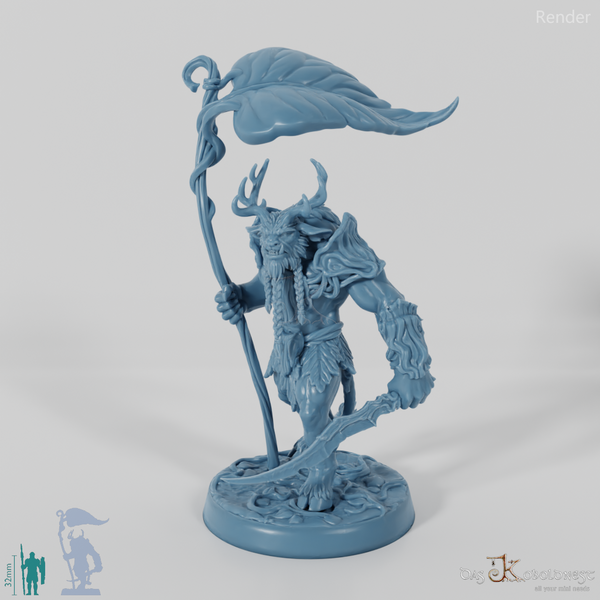 Forest Folk Banner Bearer 03