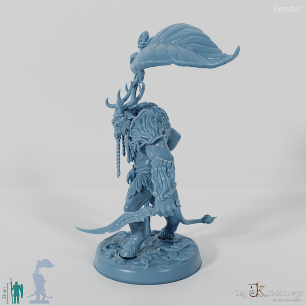 Forest Folk Banner Bearer 03