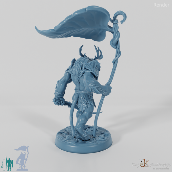 Forest Folk Banner Bearer 03