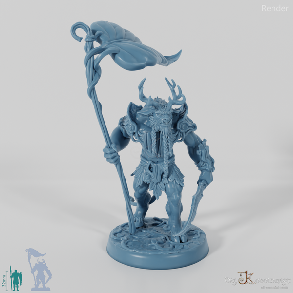 Forest Folk Banner Bearer 03