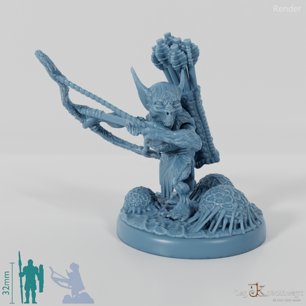 Waldgoblin-Scharfschützen- Komplettset