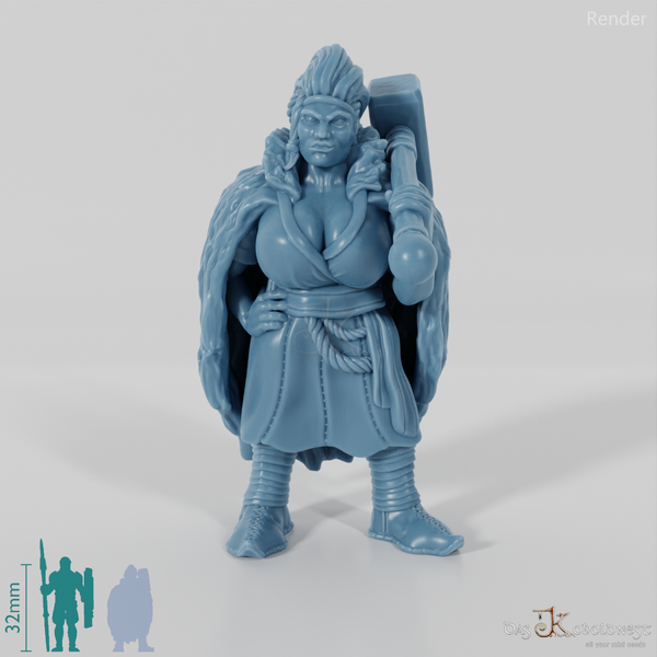 City Folk - Dwarf Woman 01