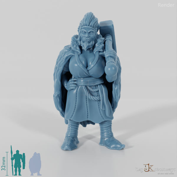 City Folk - Dwarf Woman 02