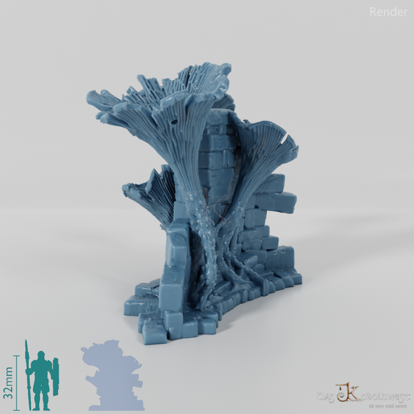 Pilzüberwucherte Ruine C