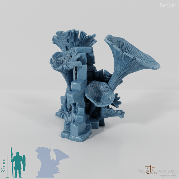 Pilzüberwucherte Ruine C