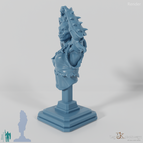 Büste - Fury, Orkische Küstenkriegerin