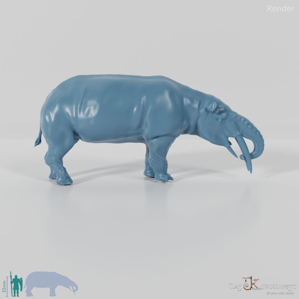 Granastrapotherium snorki 01 - JJP