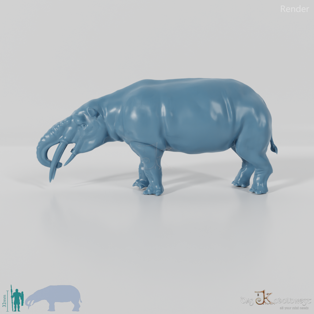 Granastrapotherium snorki 01 - JJP