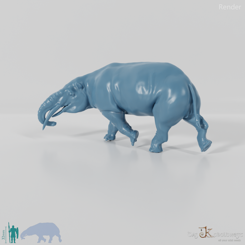 Granastrapotherium snorki 02 - JJP