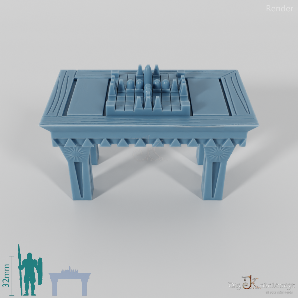 Table - Dwarven gaming table