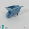 Wheelbarrow - Large wooden wheelbarrow