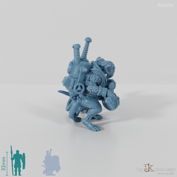 Tecnomancer's Guild Gatling crew