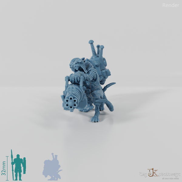 Tecnomancer's Guild Gatling crew