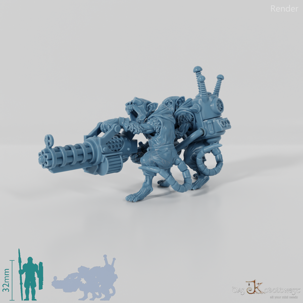 Tecnomancer's Guild Gatling crew