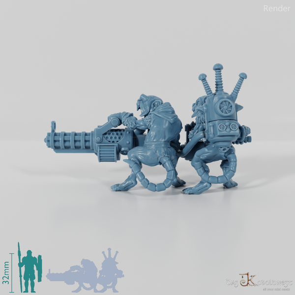 Tecnomancer's Guild Gatling crew