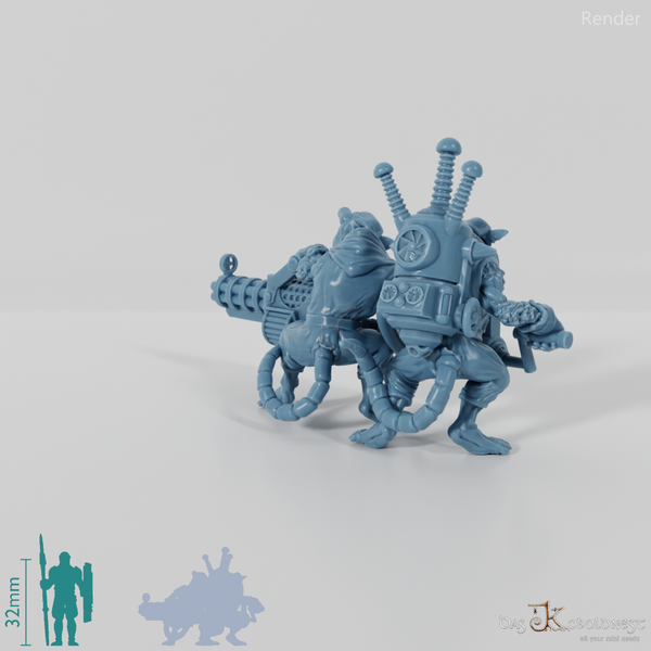 Tecnomancer's Guild Gatling crew