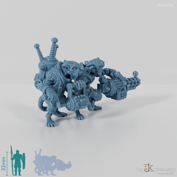 Tecnomancer's Guild Gatling crew