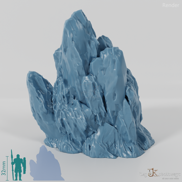 Volcanic rock formation B