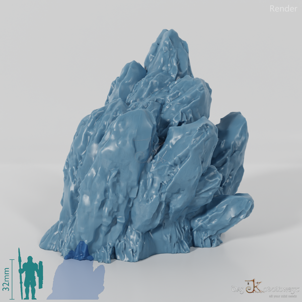 Volcanic rock formation B