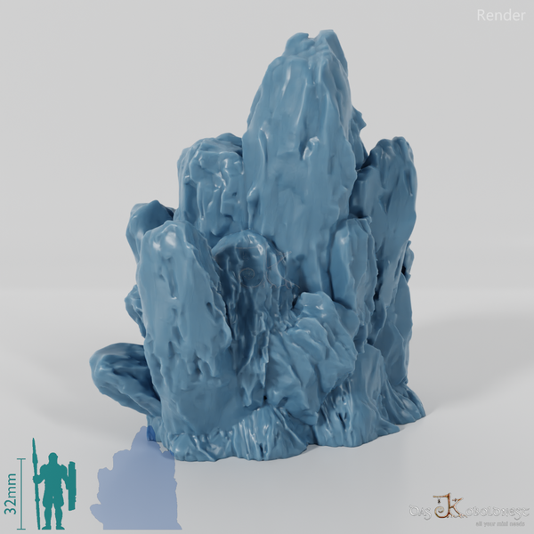 Volcanic rock formation B