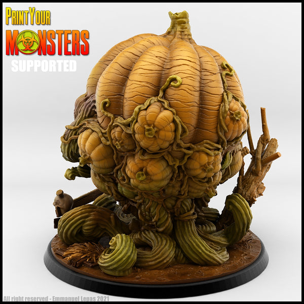 Mutated giant pumpkin