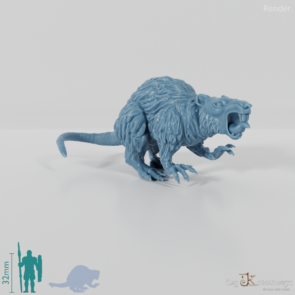 Angry giant rat 01