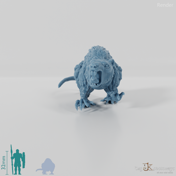 Zornige Riesenratte 01