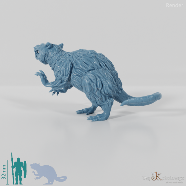 Zornige Riesenratte 03