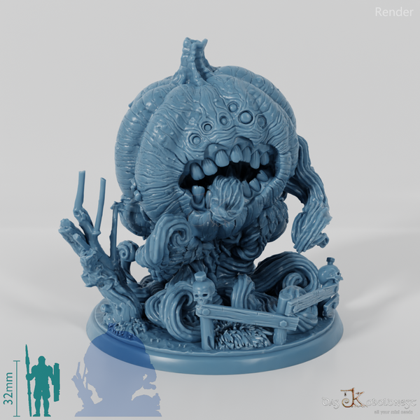 Mutated giant pumpkin