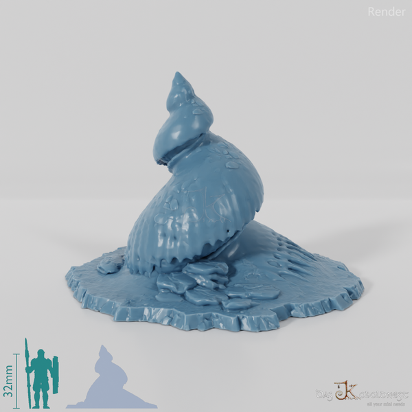 Snail - Fossilized giant snail