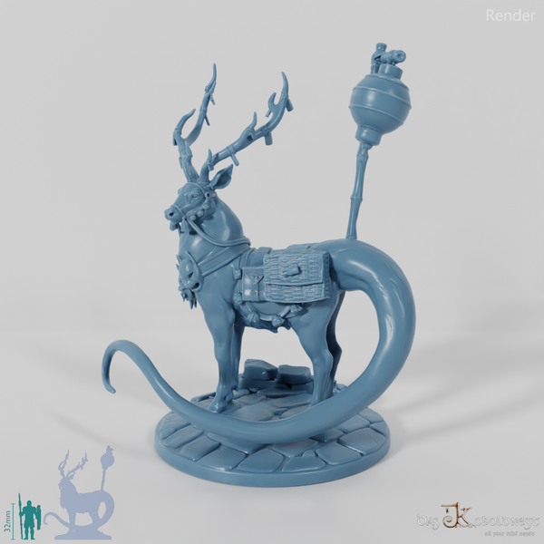 Glade, Gesattelter Geisterhirsch