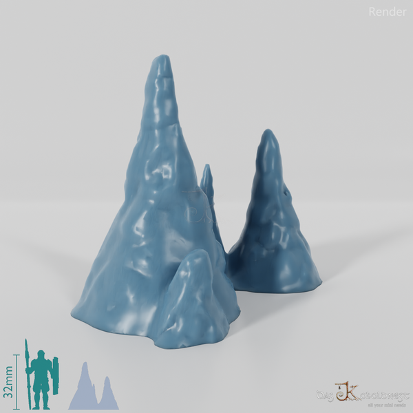 Dripstone - stalagmite formation 01
