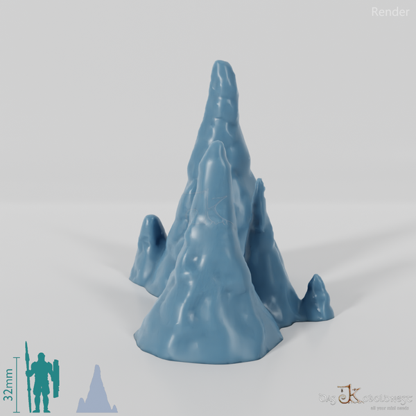 Dripstone - stalagmite formation 01