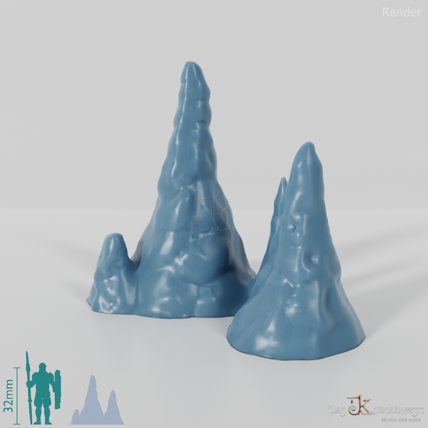 Dripstone - stalagmite formation 01