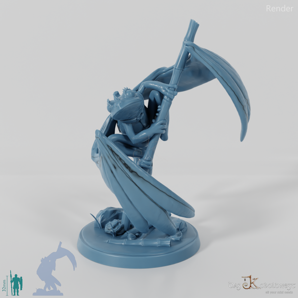 Glork, Gesattelter Flugfrosch