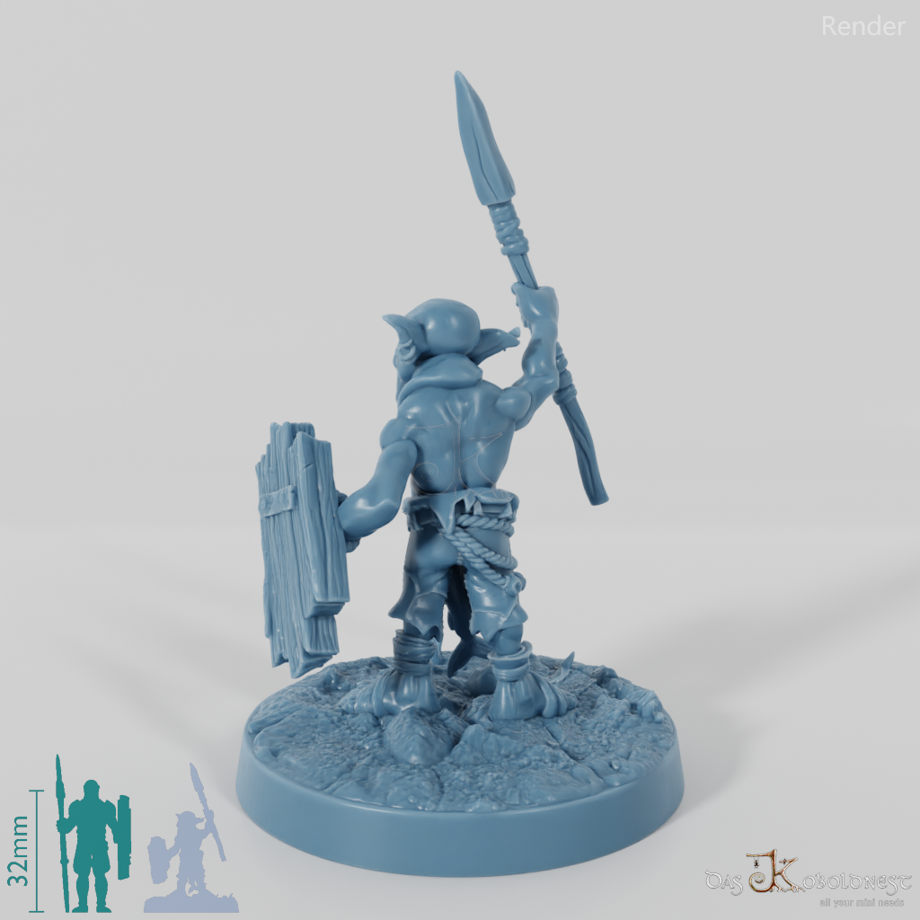 Swamp Goblin Spearman 01