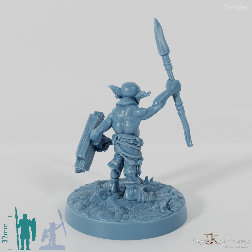 Swamp Goblin Spearman 01