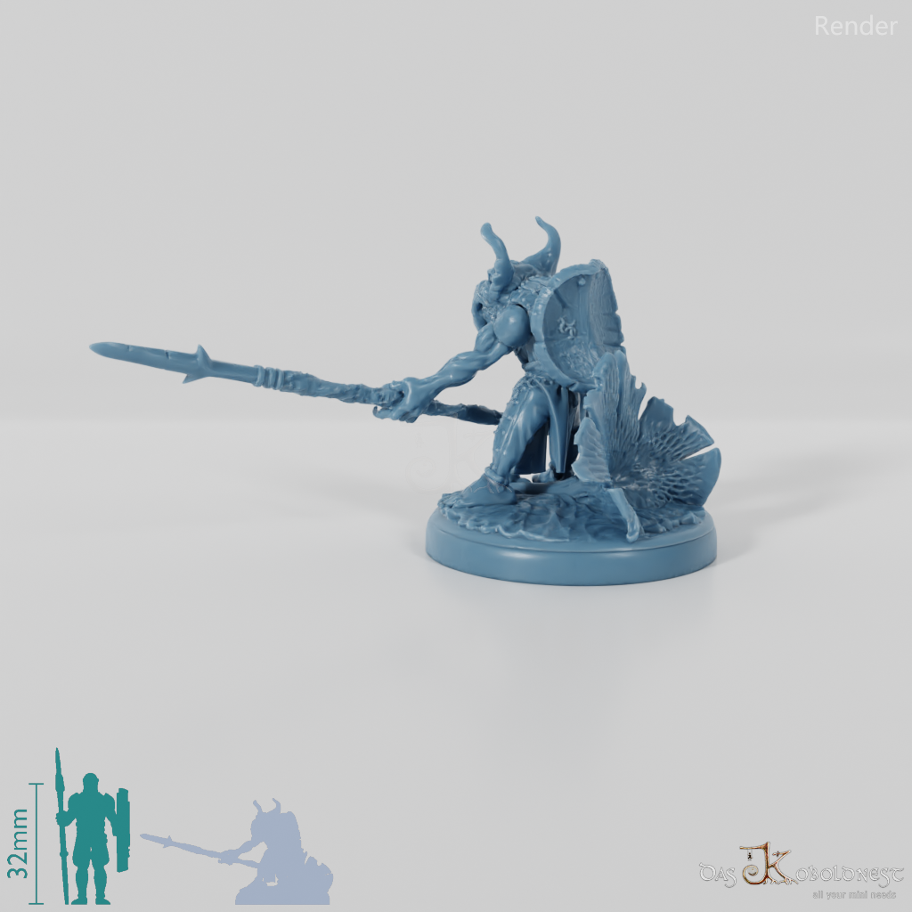 Mountain Goblin Spearman 02