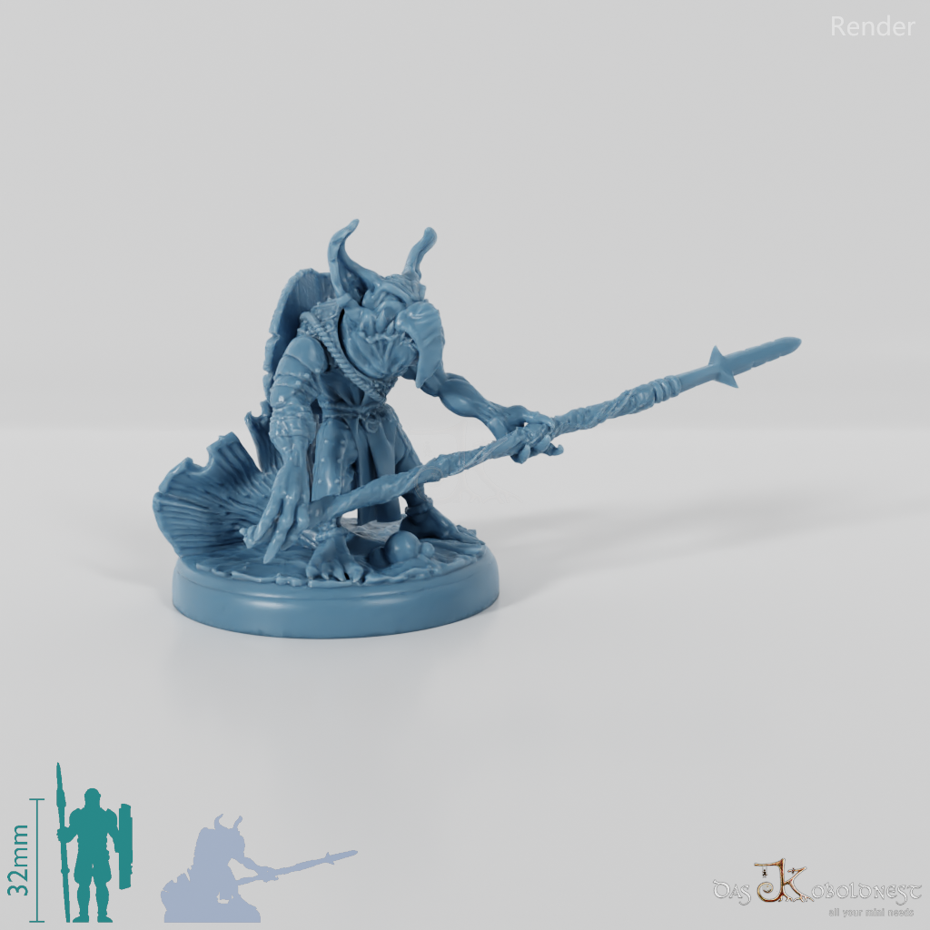 Mountain Goblin Spearman 02