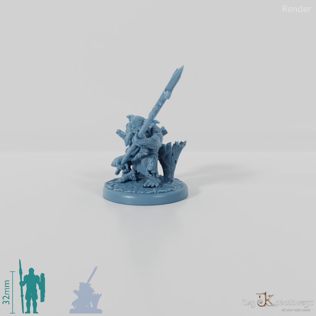 Mountain Goblin Spearman 03